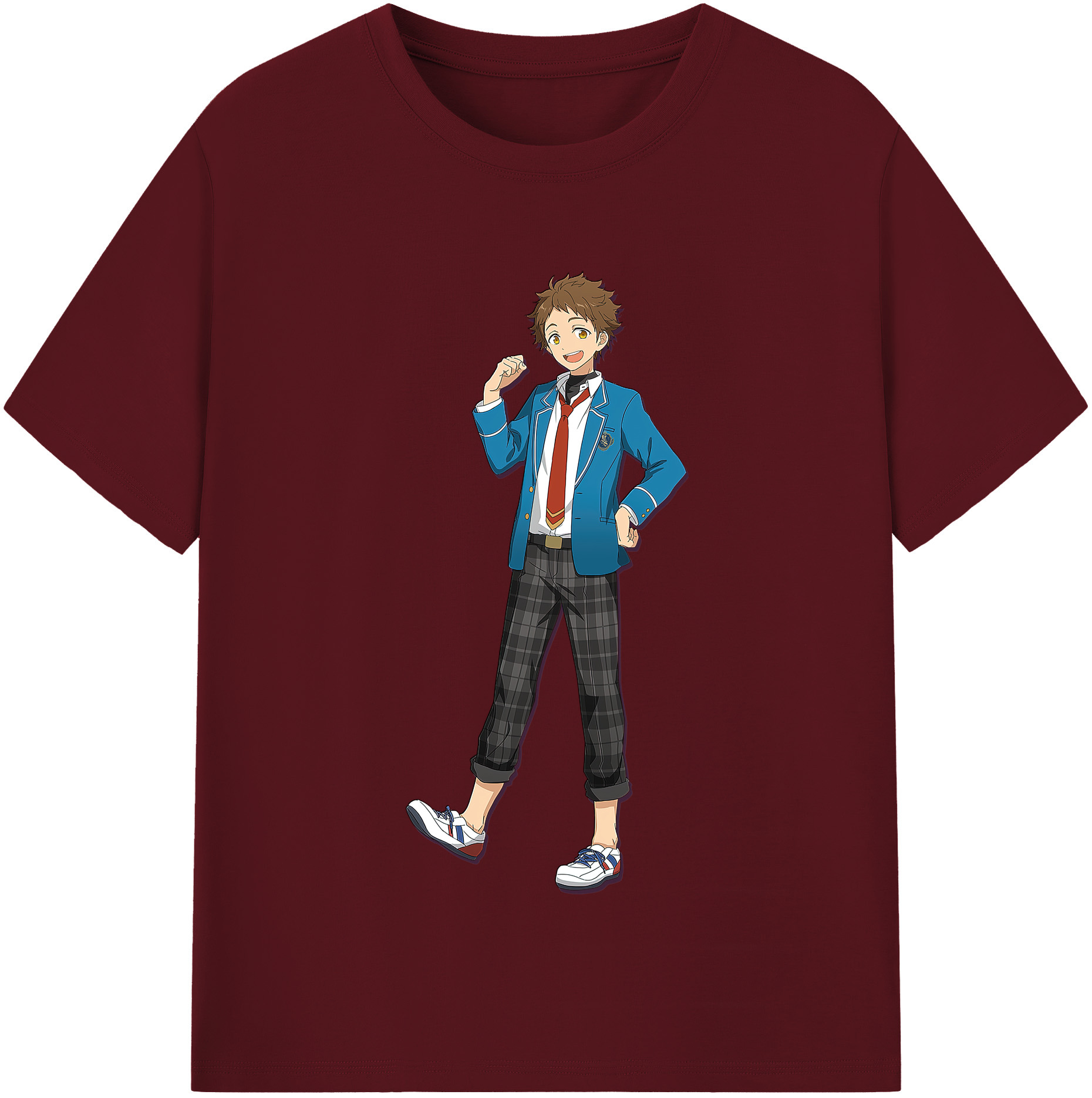 （画像用） あんさんぶるスターズ! Ensemble Stars 綿100％半袖Tシャツ（フロントプリント）
